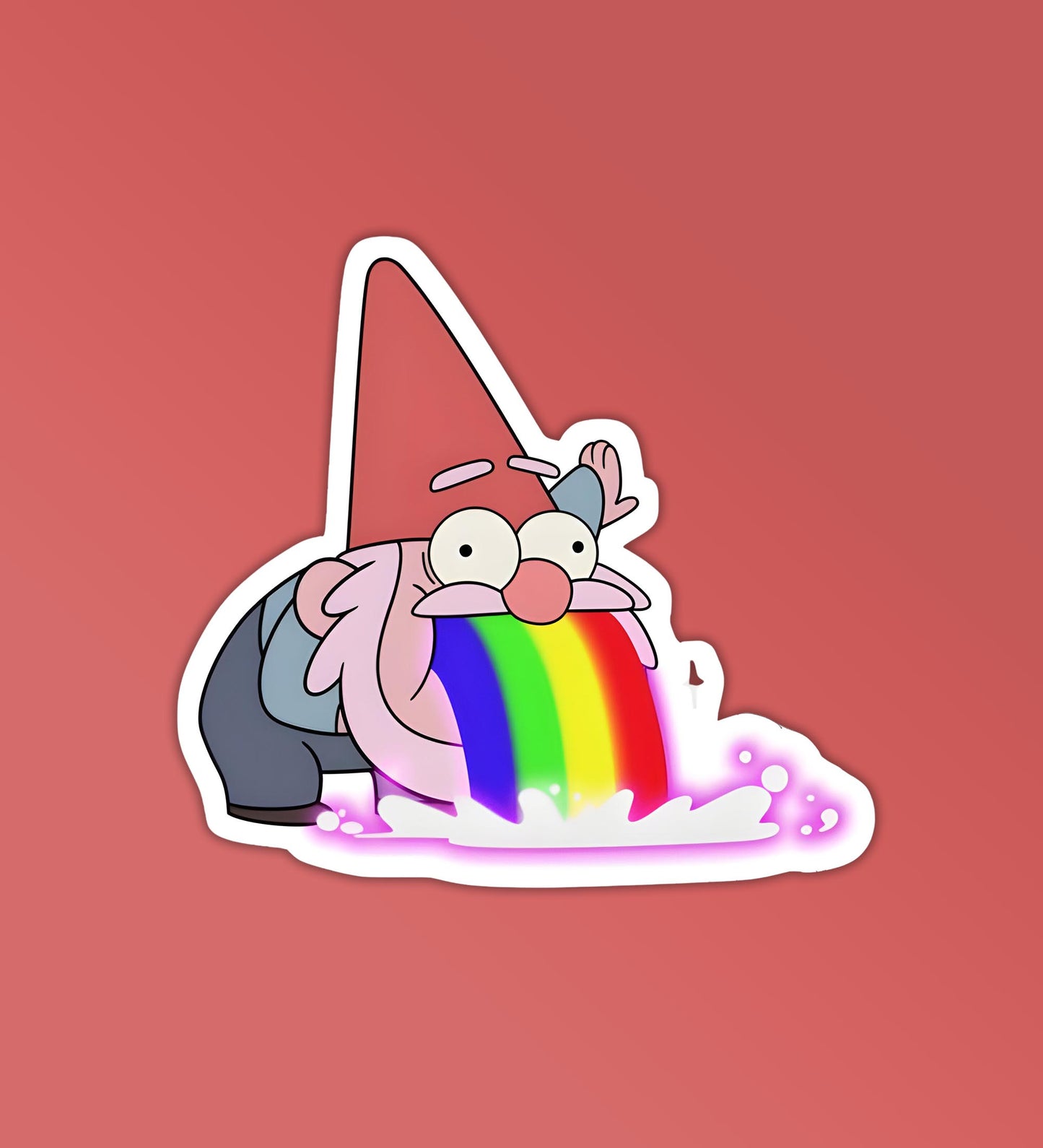 Adventure Time - King- Laptop & Mobile Stickers