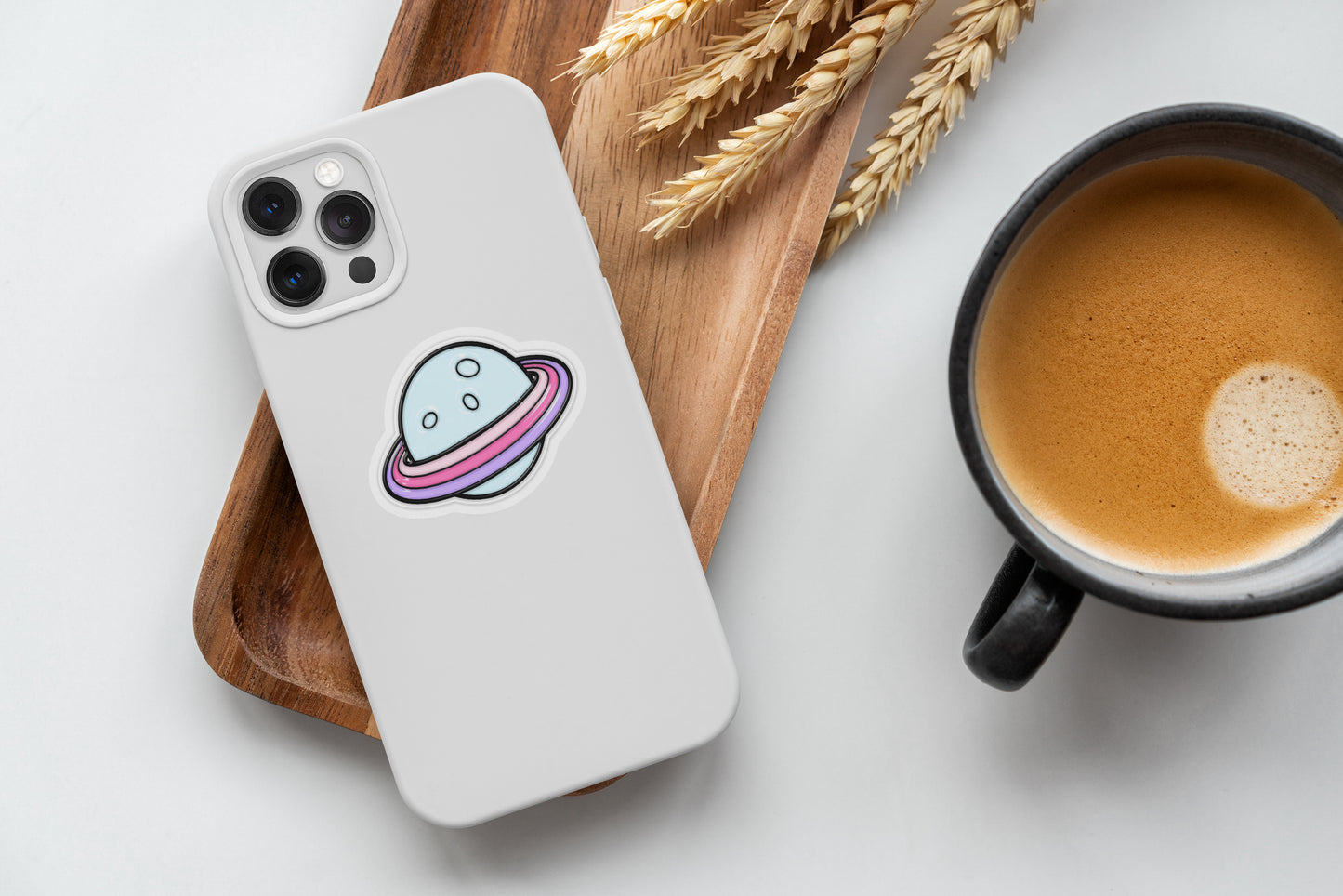 Cute Planet - Laptop & Mobile Stickers