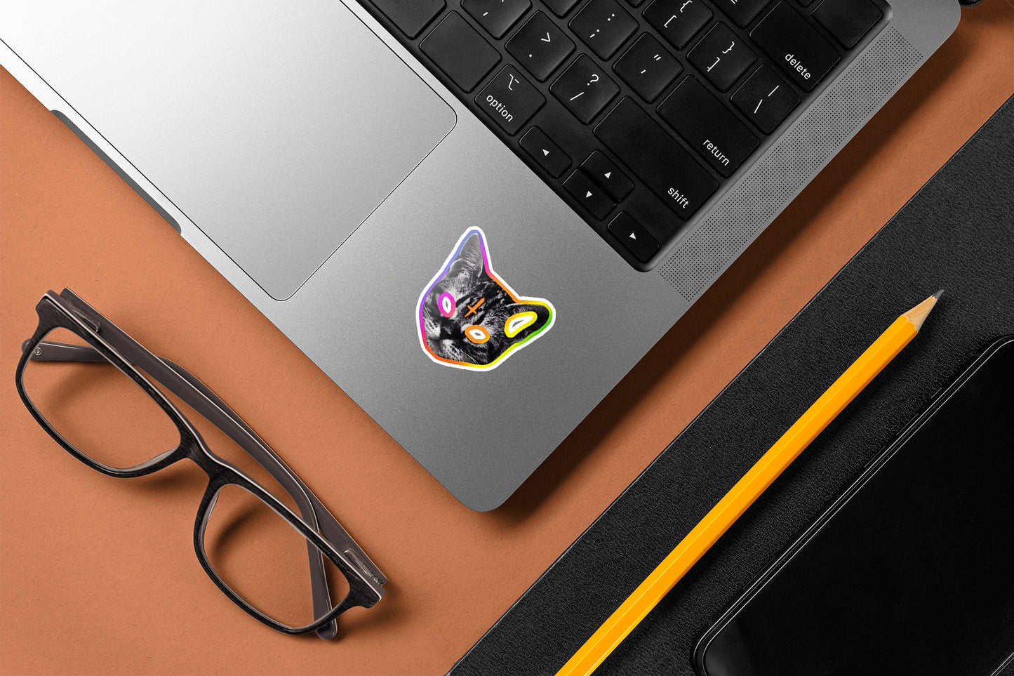 Alien Cat Sticker