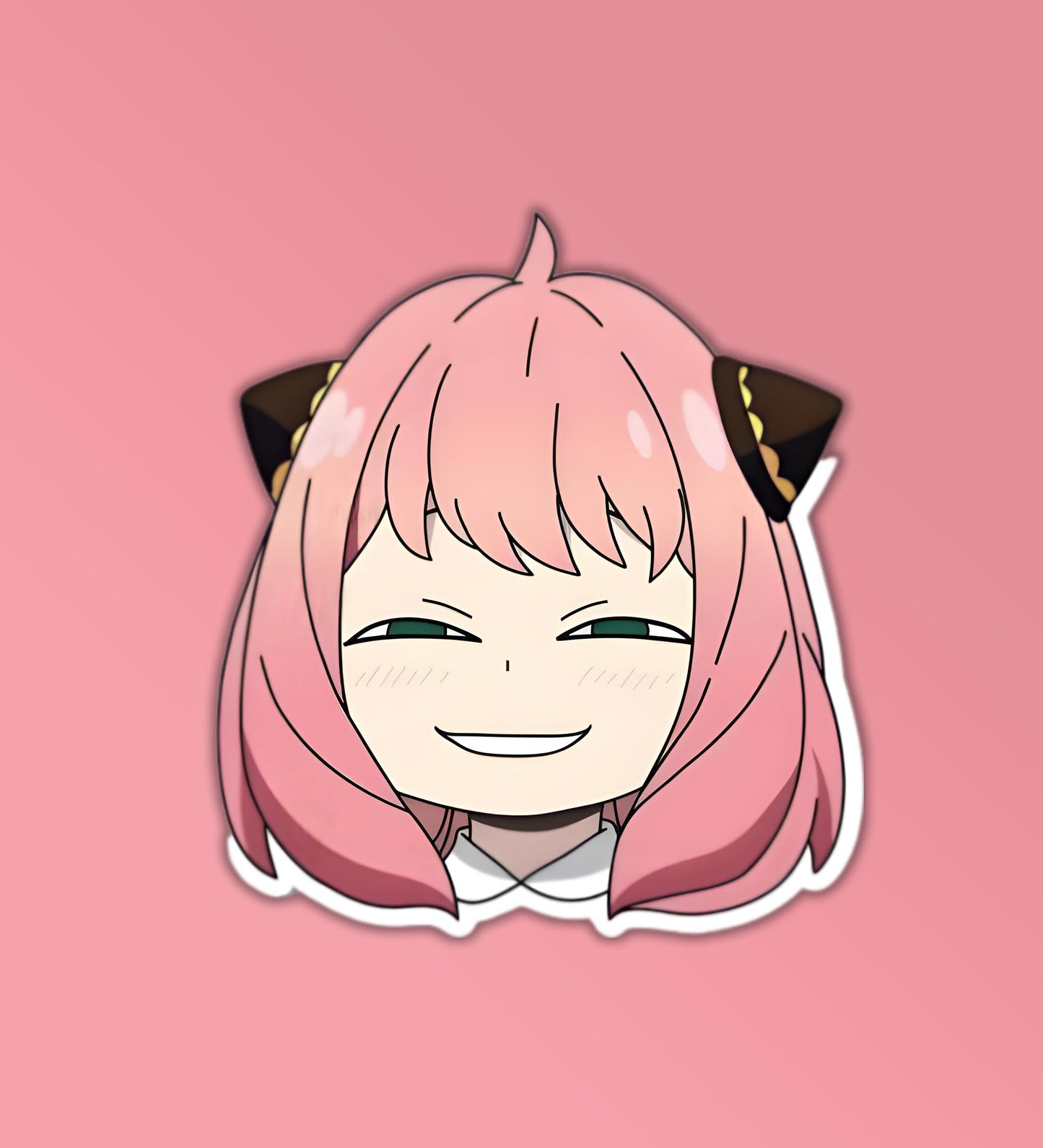 Anime Girl - King- Laptop & Mobile Stickers