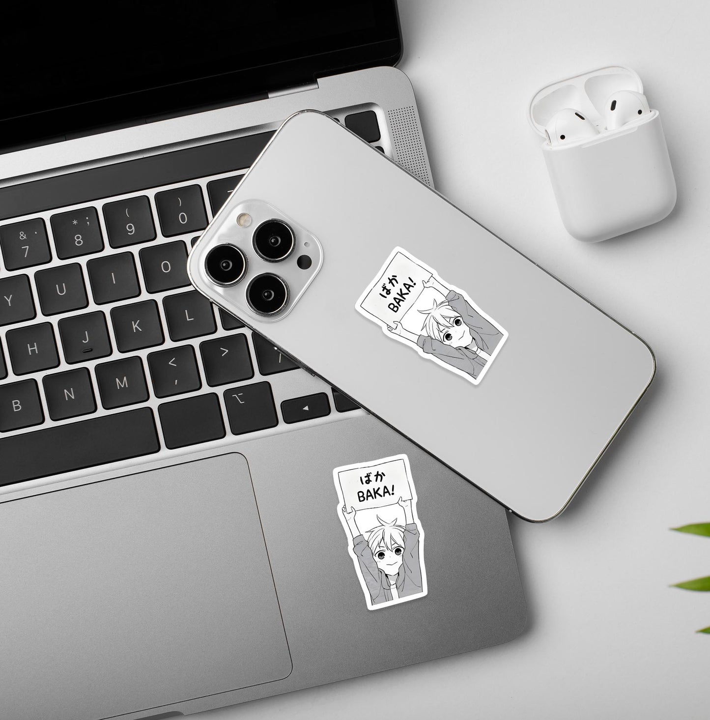 Baka - Laptop & Mobile Stickers