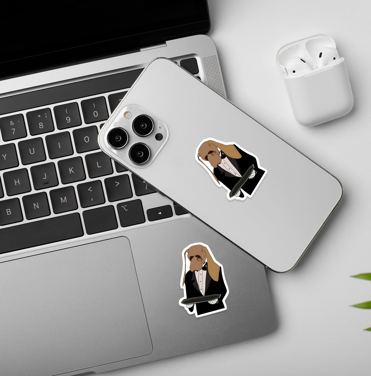 Barkley - Modern Family Laptop / Mobile Sticker