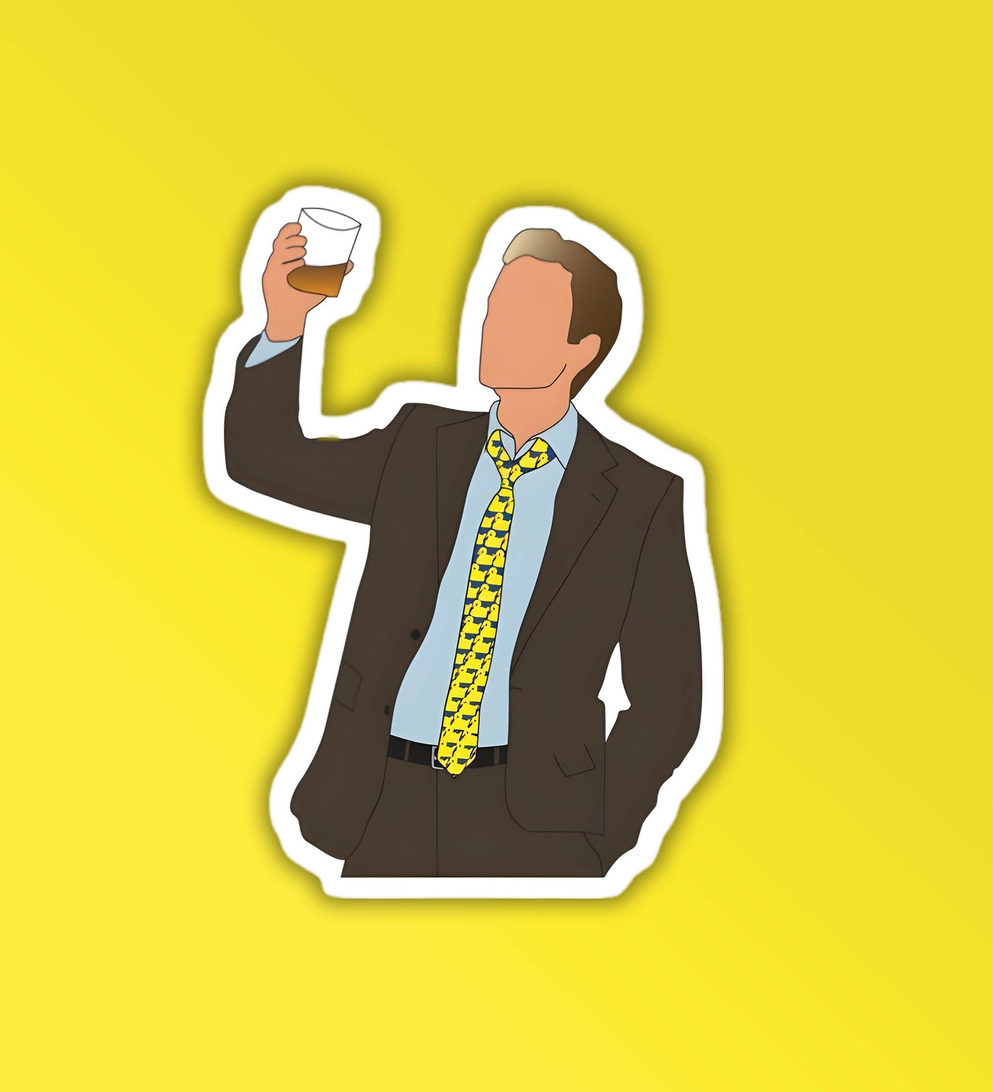 Barney - Laptop / Mobile Sticker