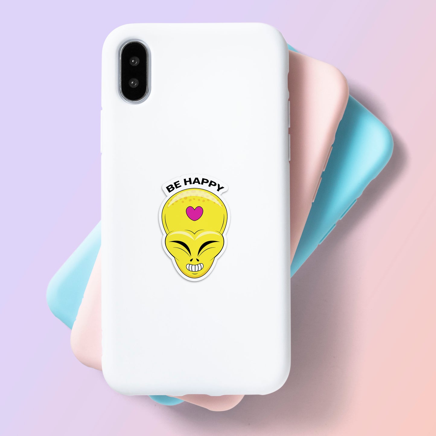 Be Happy Sticker