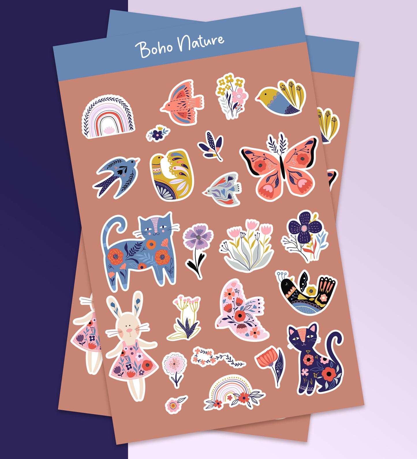 Boho Nature | Sticker Sheet