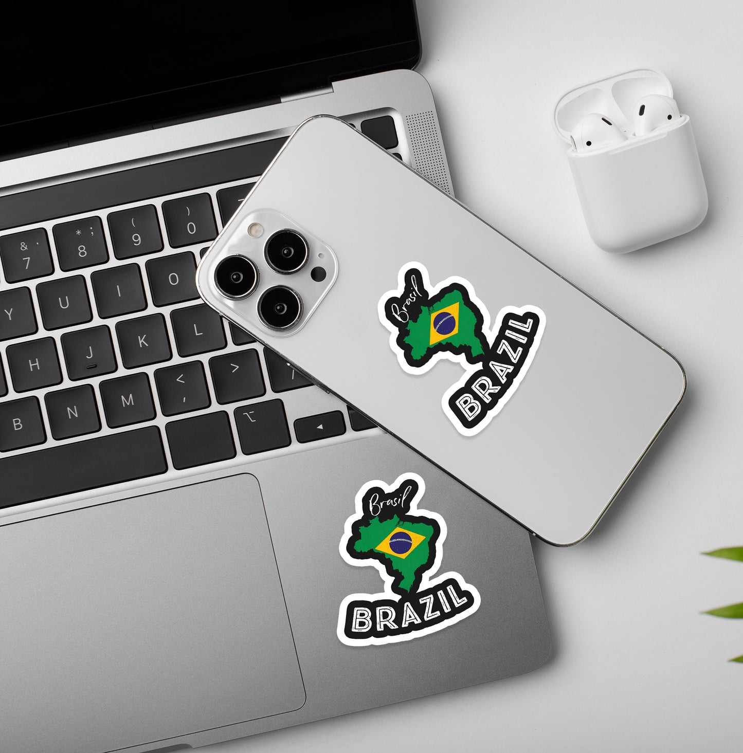 Brazil Football Sticker