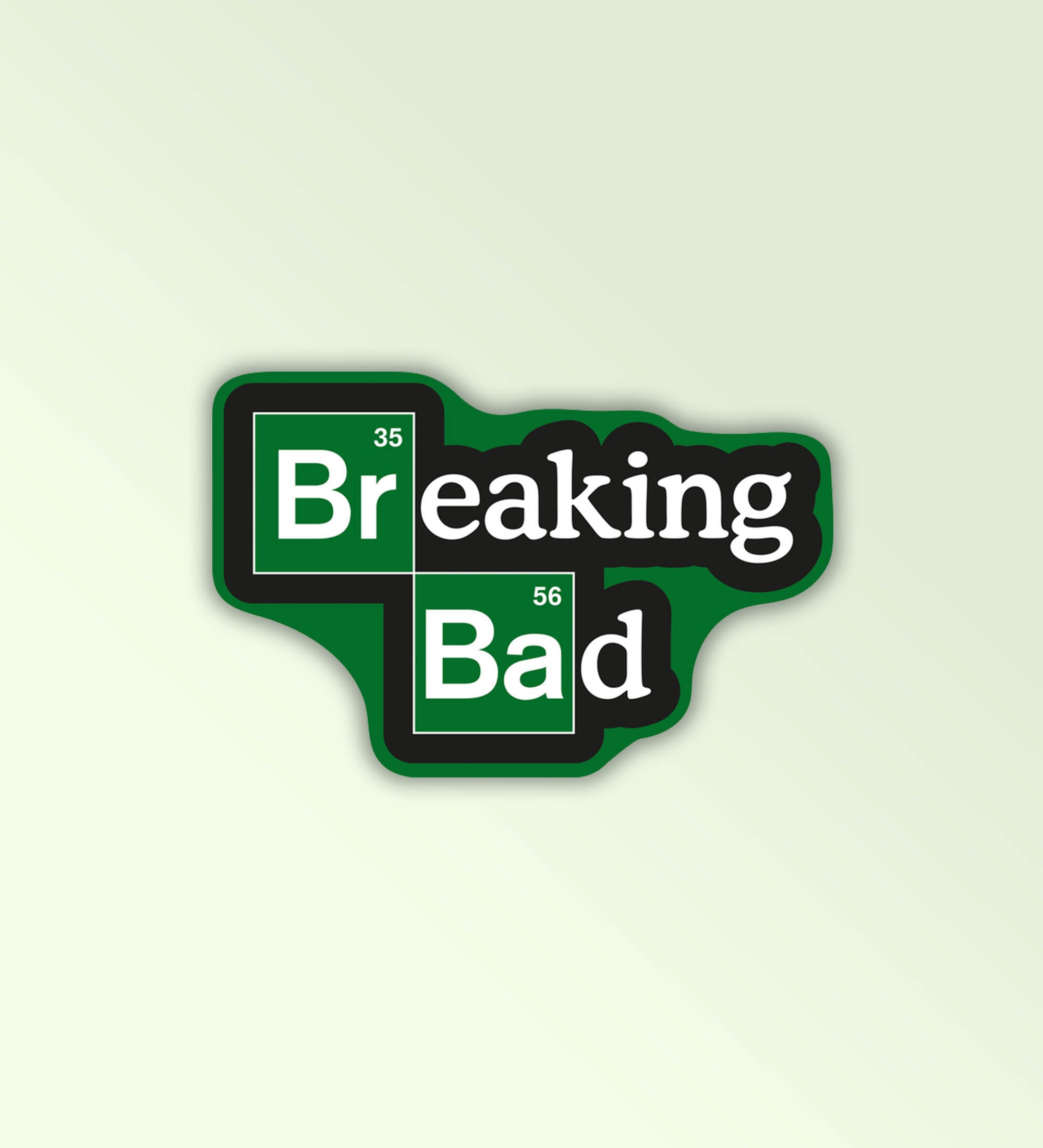 Breaking Bad Name Laptop Mobile Sticker Peeekaboo 8274