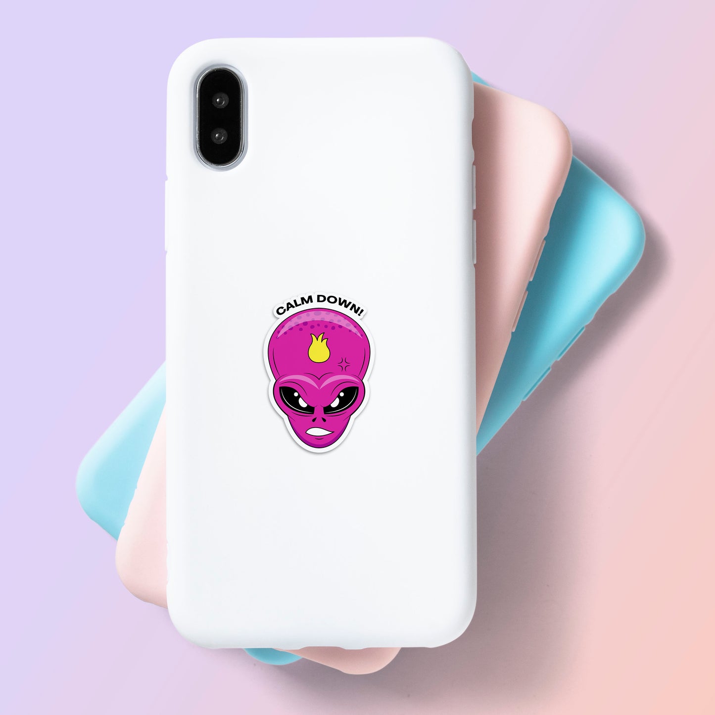 Calm Down! Sticker