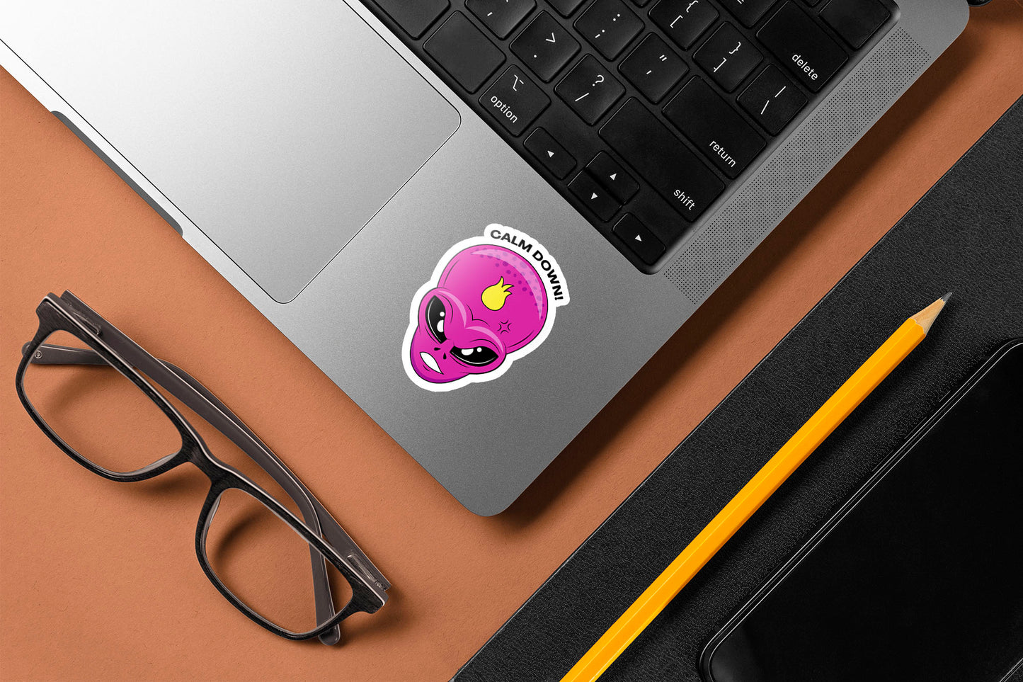 Calm Down! Sticker