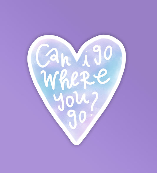Can I Go Where You Go - Taylor Swift Stickers
