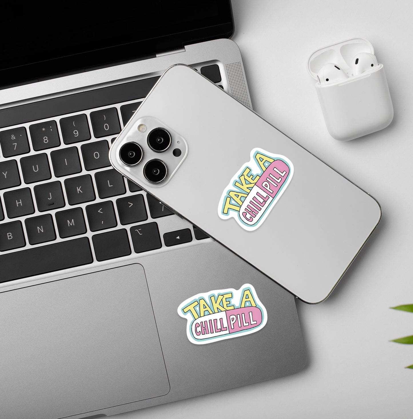 Take A Chill Pill Sticker