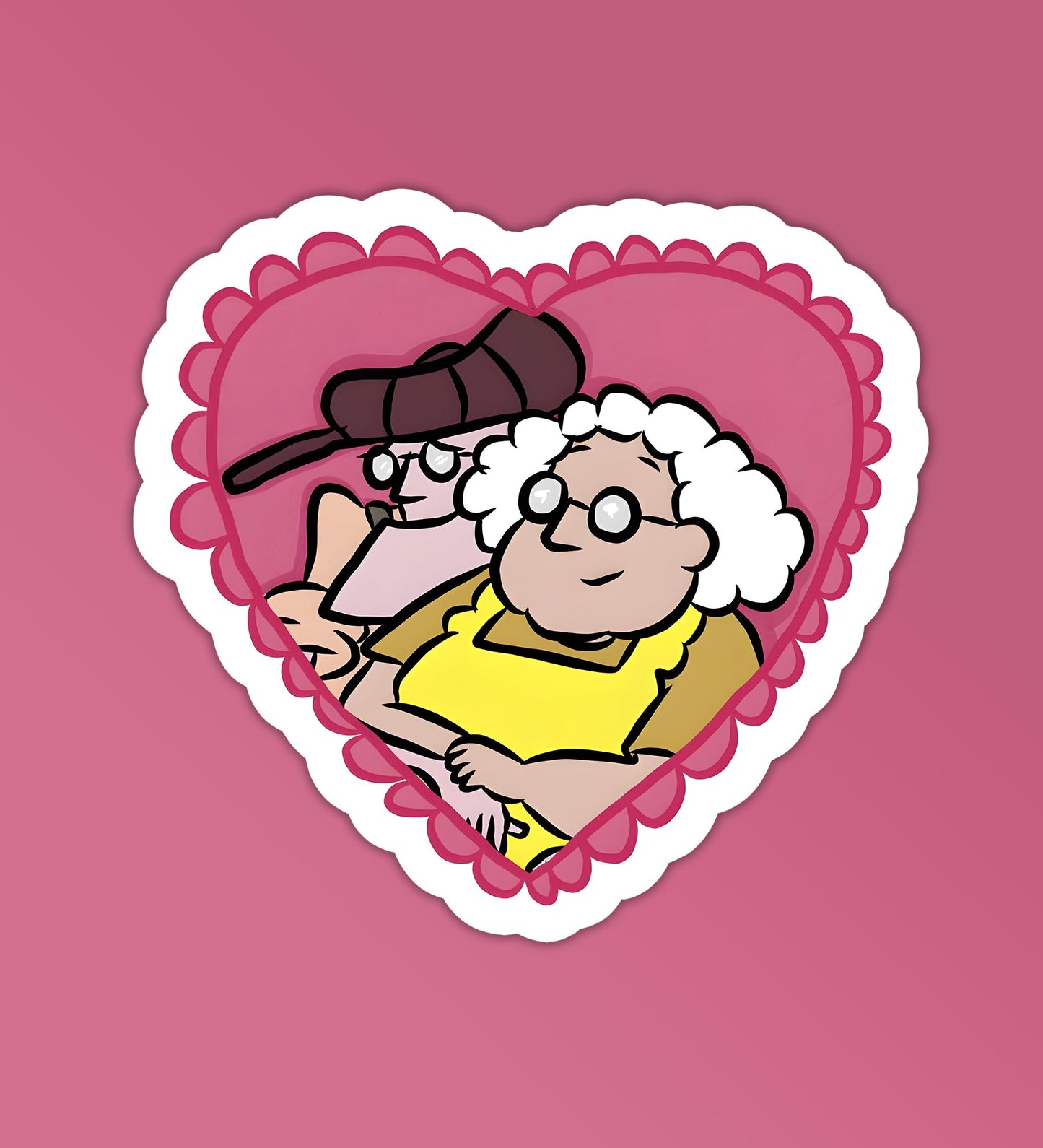 Courage Heart - Laptop & Mobile Stickers