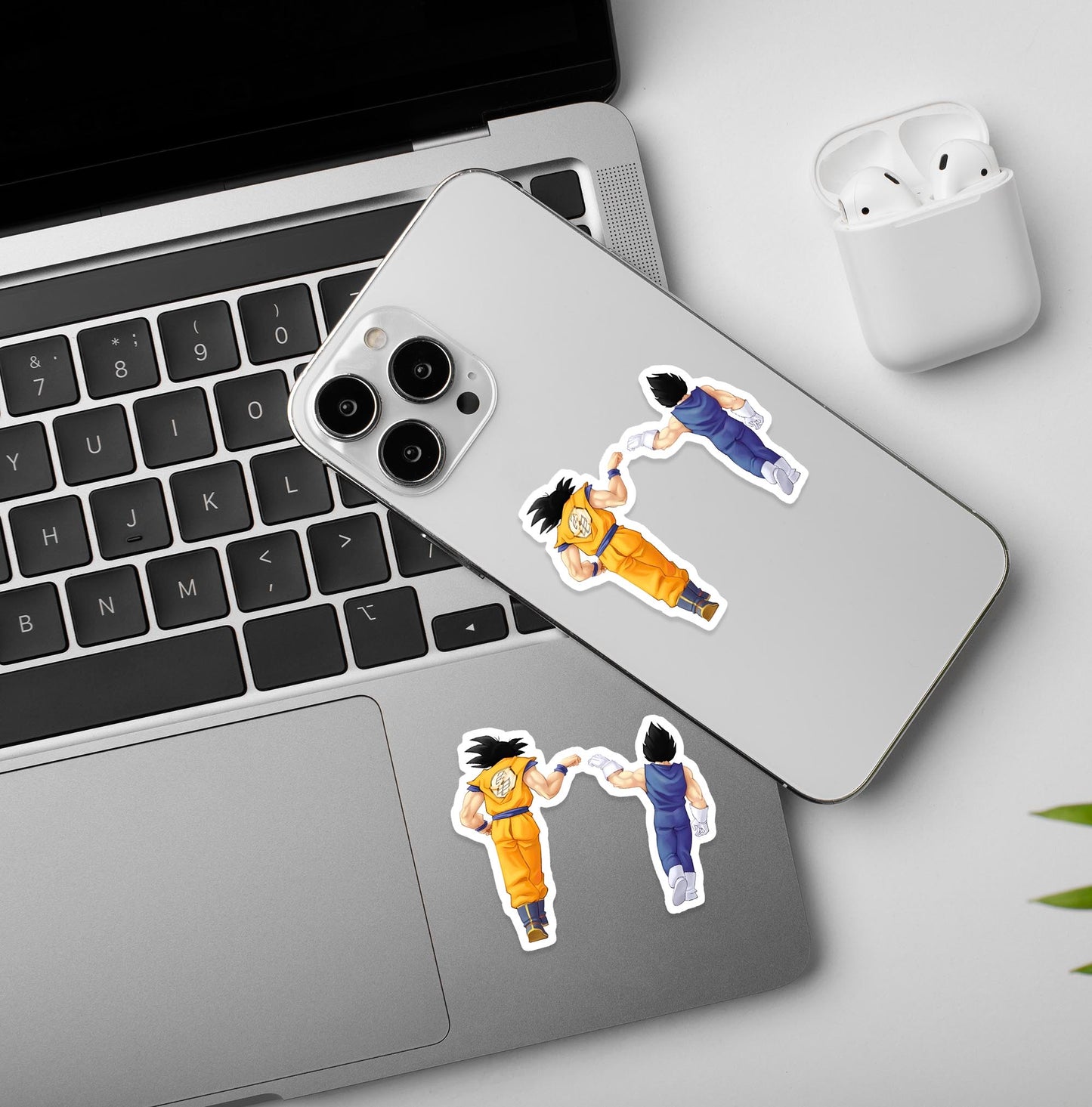 DBZ Bros - Laptop & Mobile Stickers