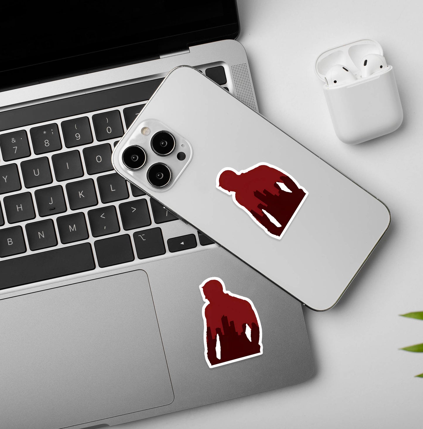 Daredevil  Silhuette | Laptop / Mobile Sticker