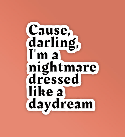 Darling I'm A Nightmare - Taylor Swift Stickers
