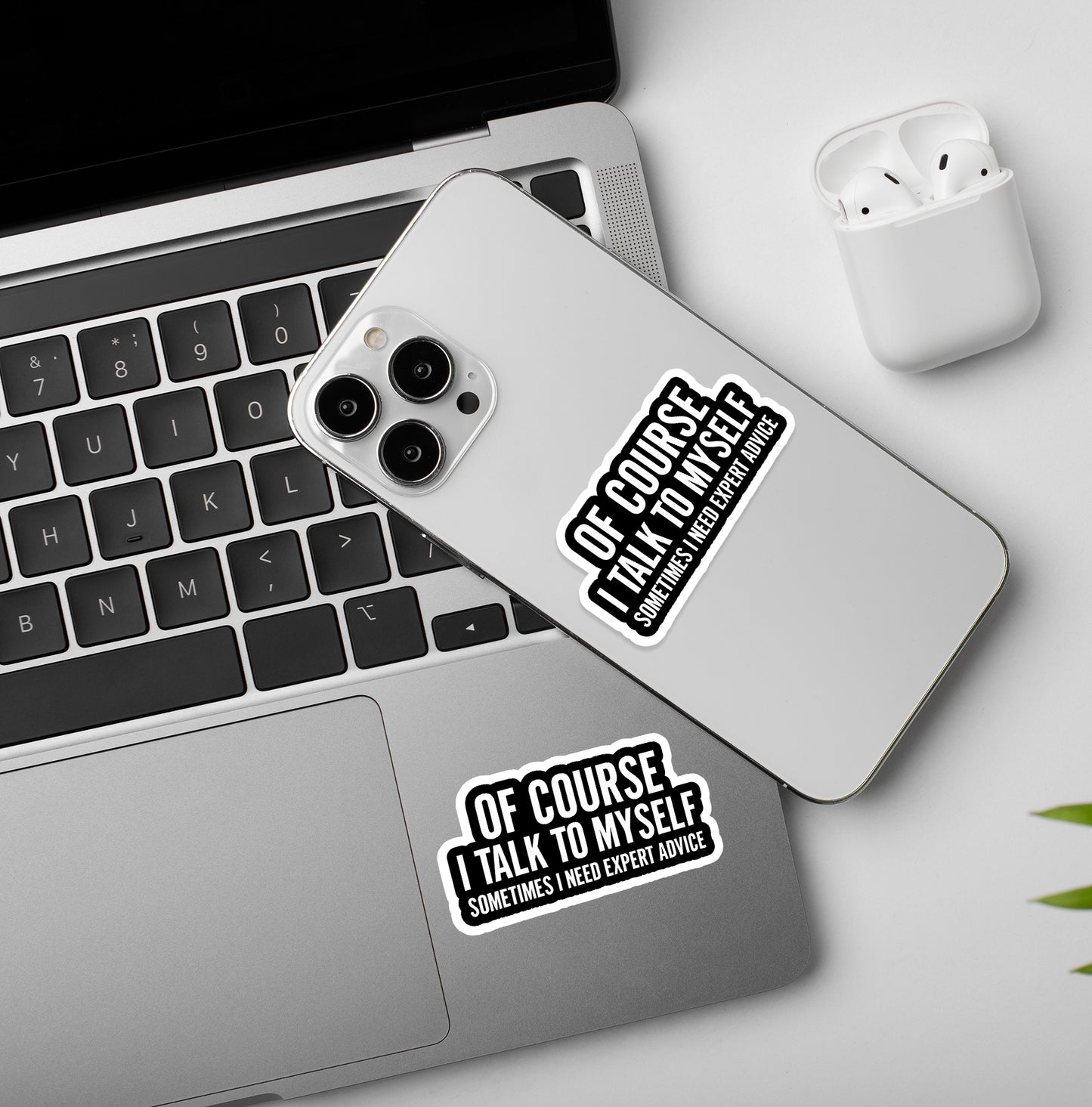 Expert Advice - Laptop / Mobile Stickers
