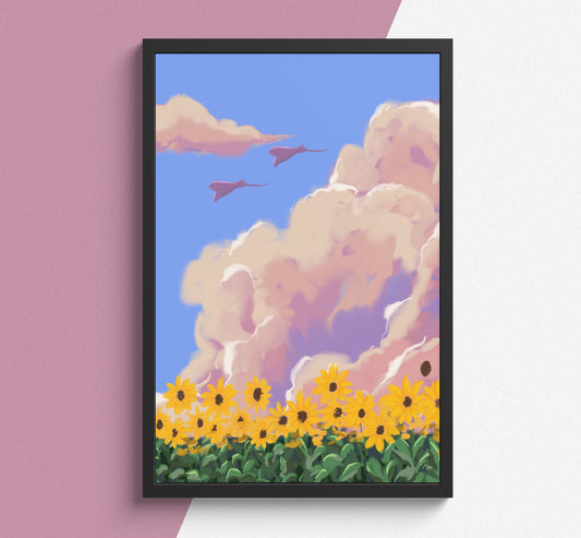 Fly Away Wall Art - Poster