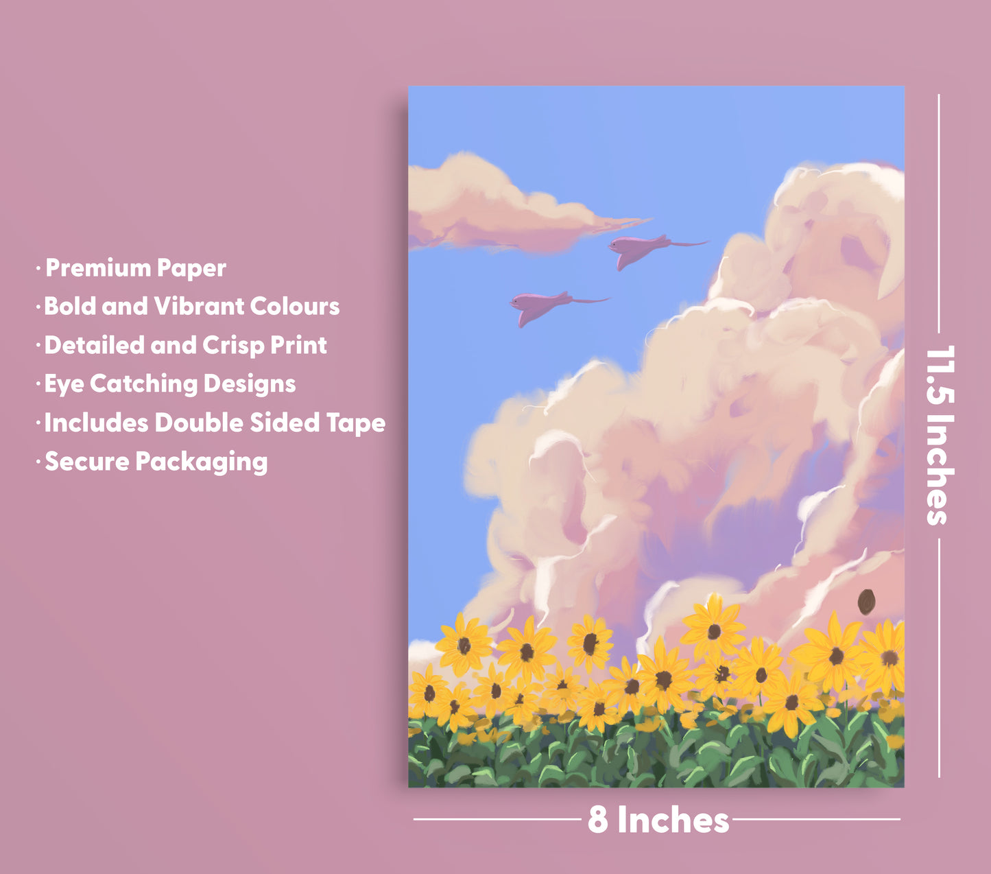 Fly Away Wall Art - Poster