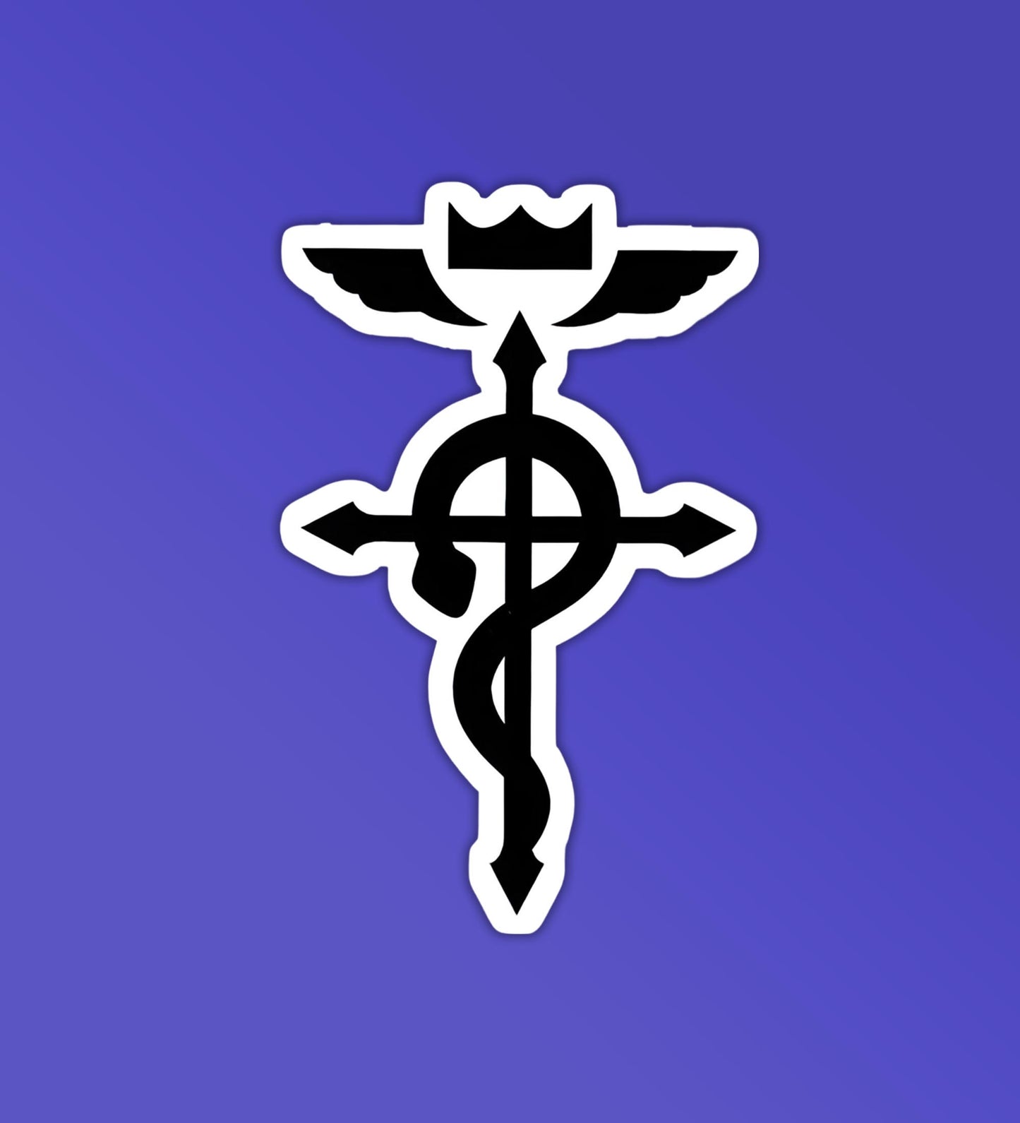 Fullmetal Alchemist Symbol - Laptop & Mobile Stickers