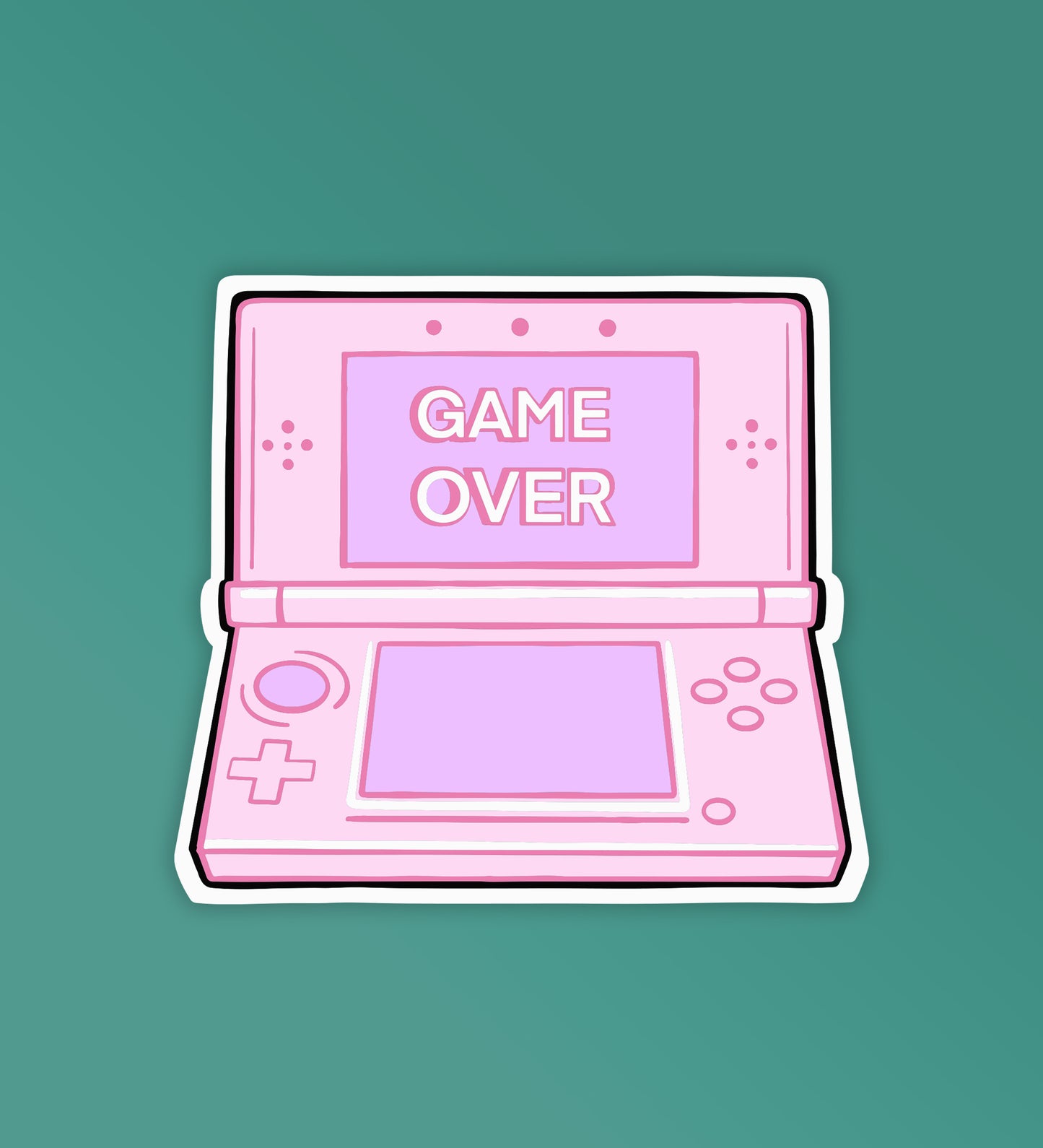 Game Over | Laptop & Mobile Stickers