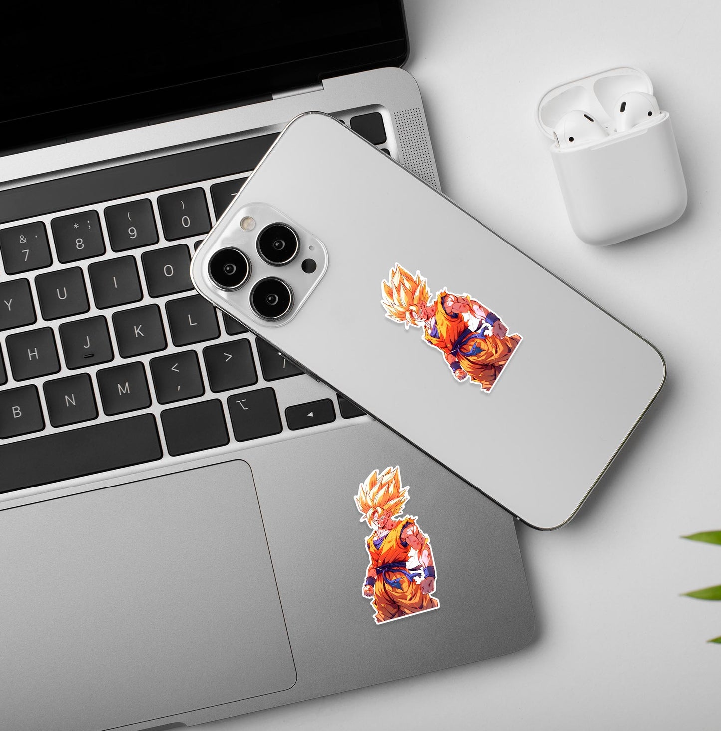 Goku Super Saiyan - Laptop & Mobile Stickers