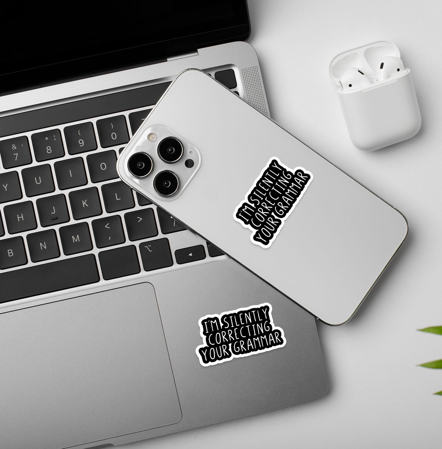 Grammar Laptop / Mobile Sticker