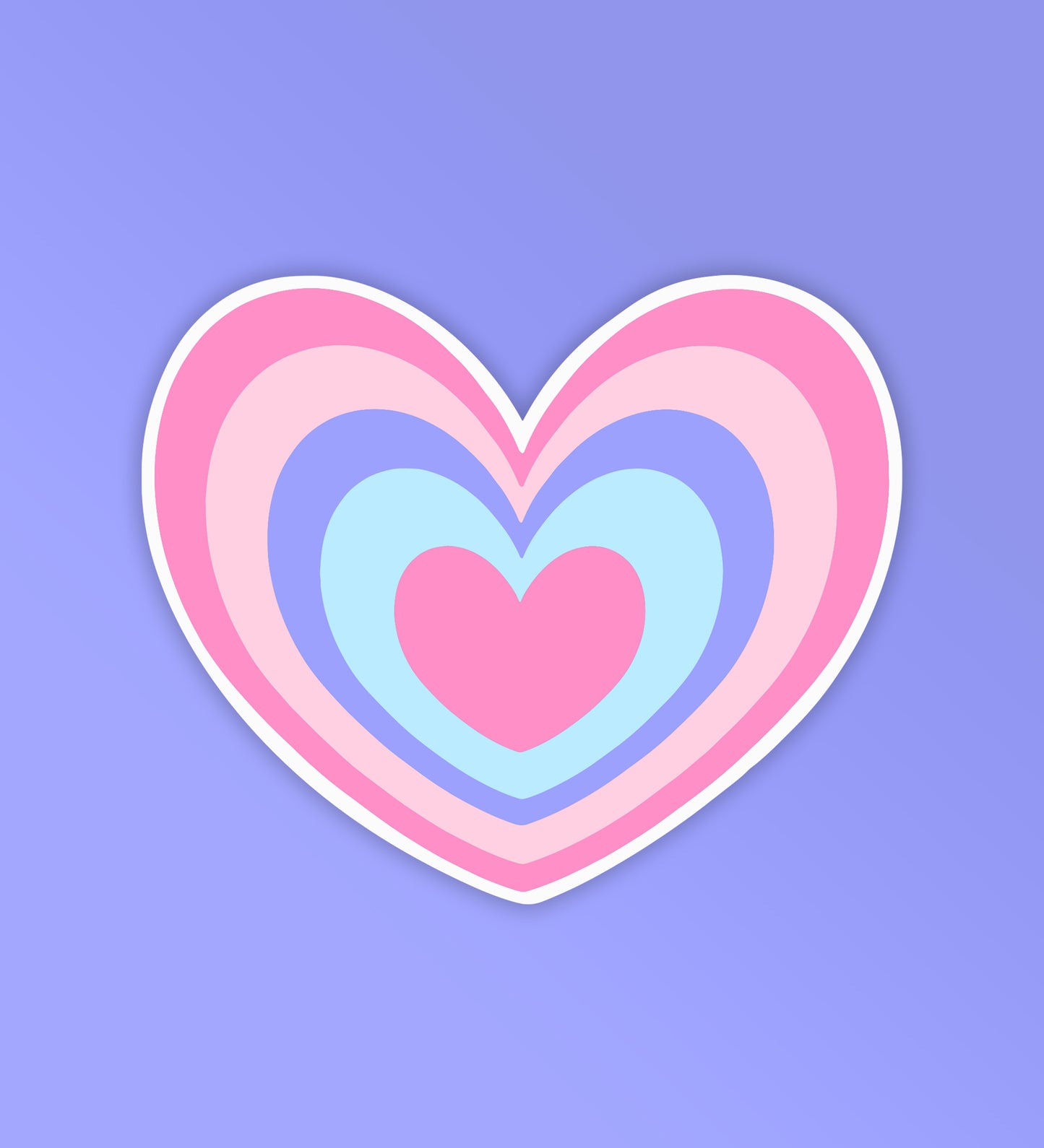Groovy Heart | Laptop & Mobile Stickers