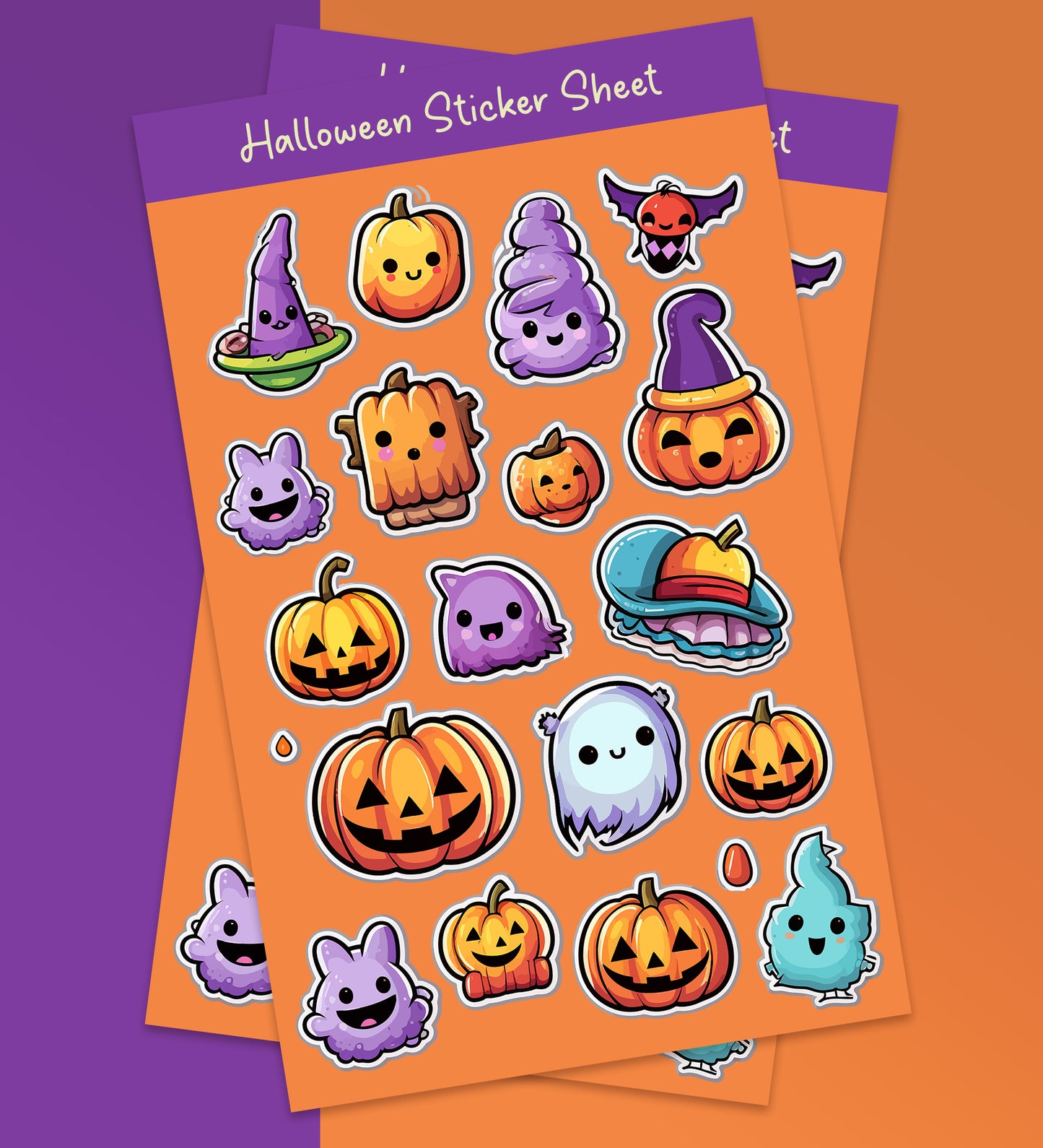 Halloween Sticker Sheet