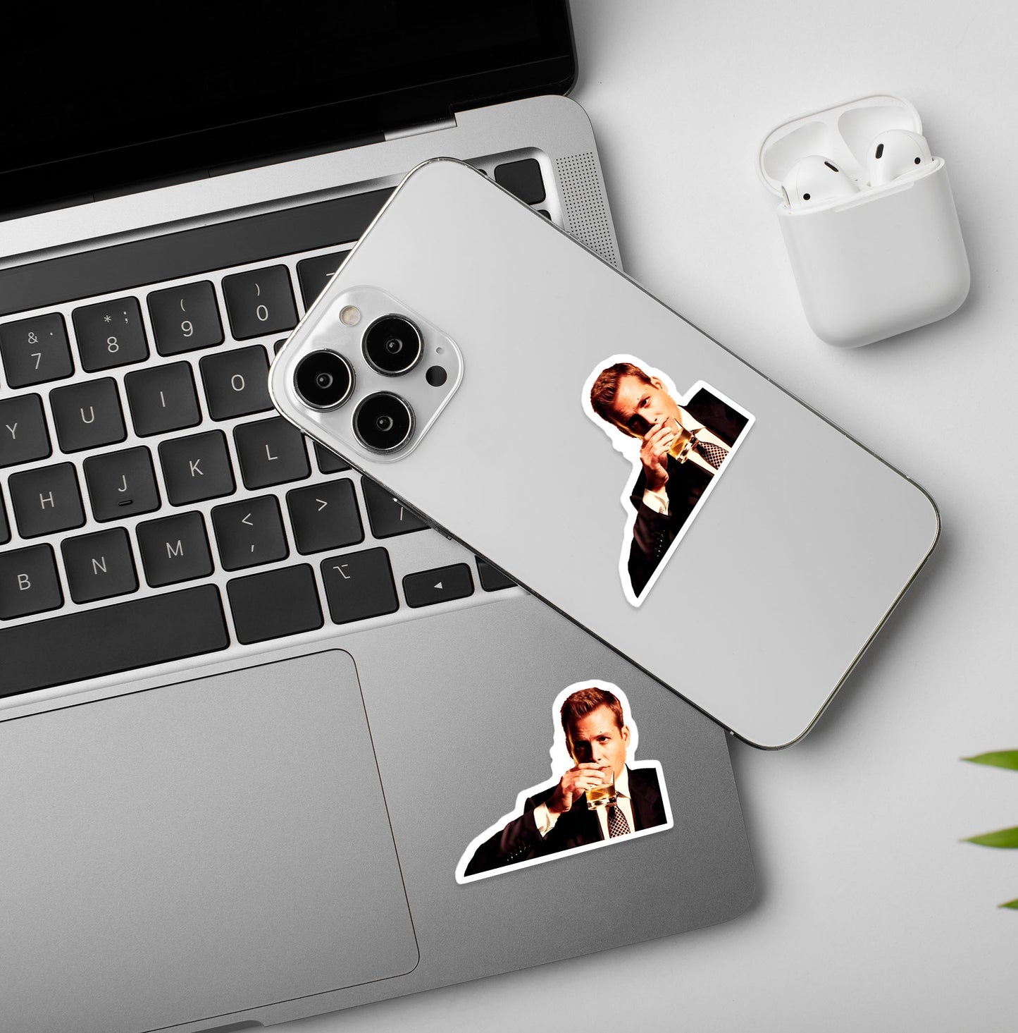 Harvey | Suits - Laptop / Mobile Sticker