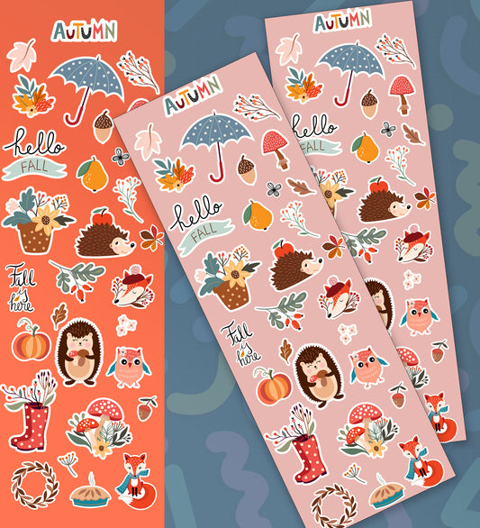Hello Fall - Autumn | Deco Stickers