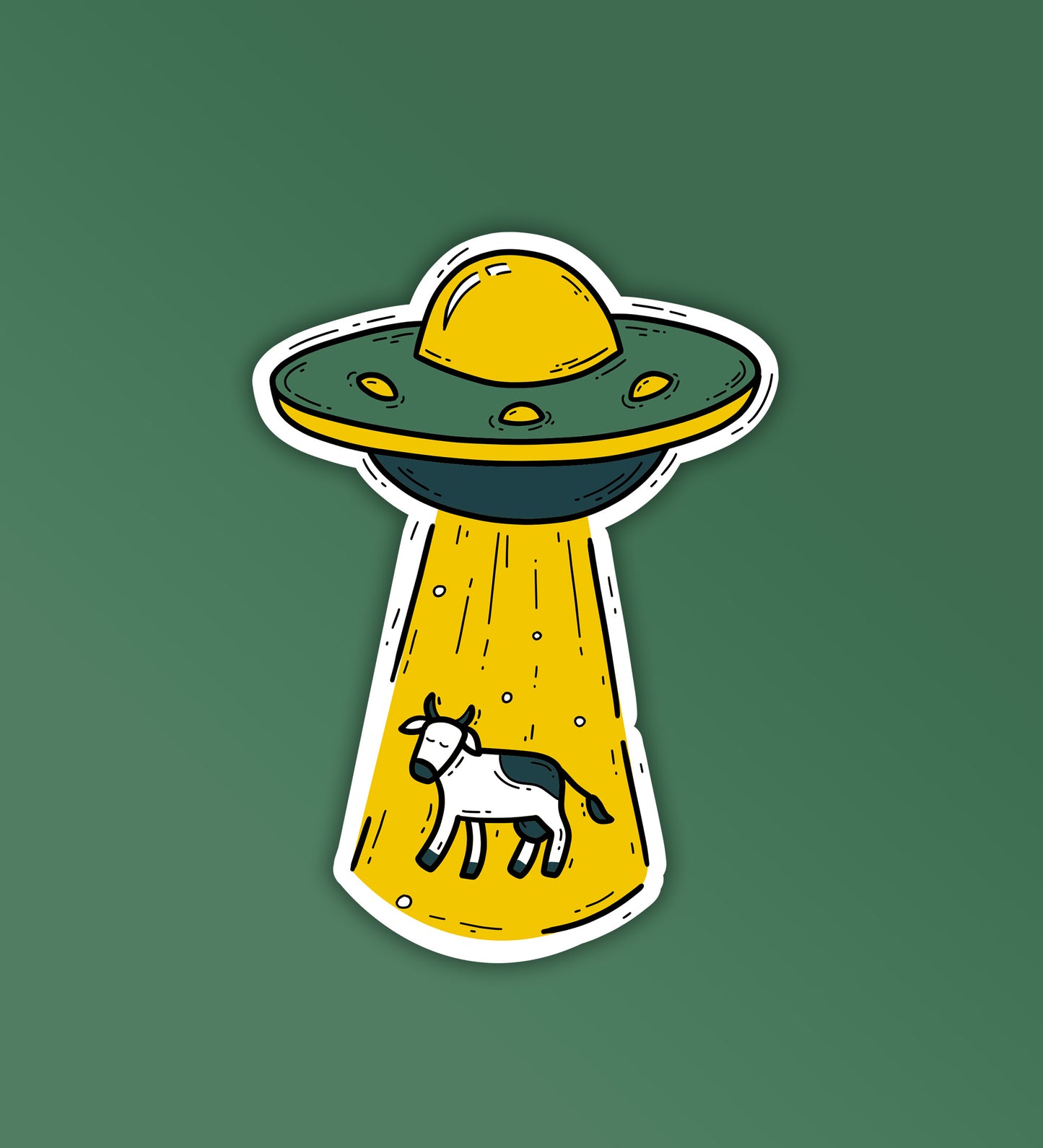 Holy Cow! Sticker