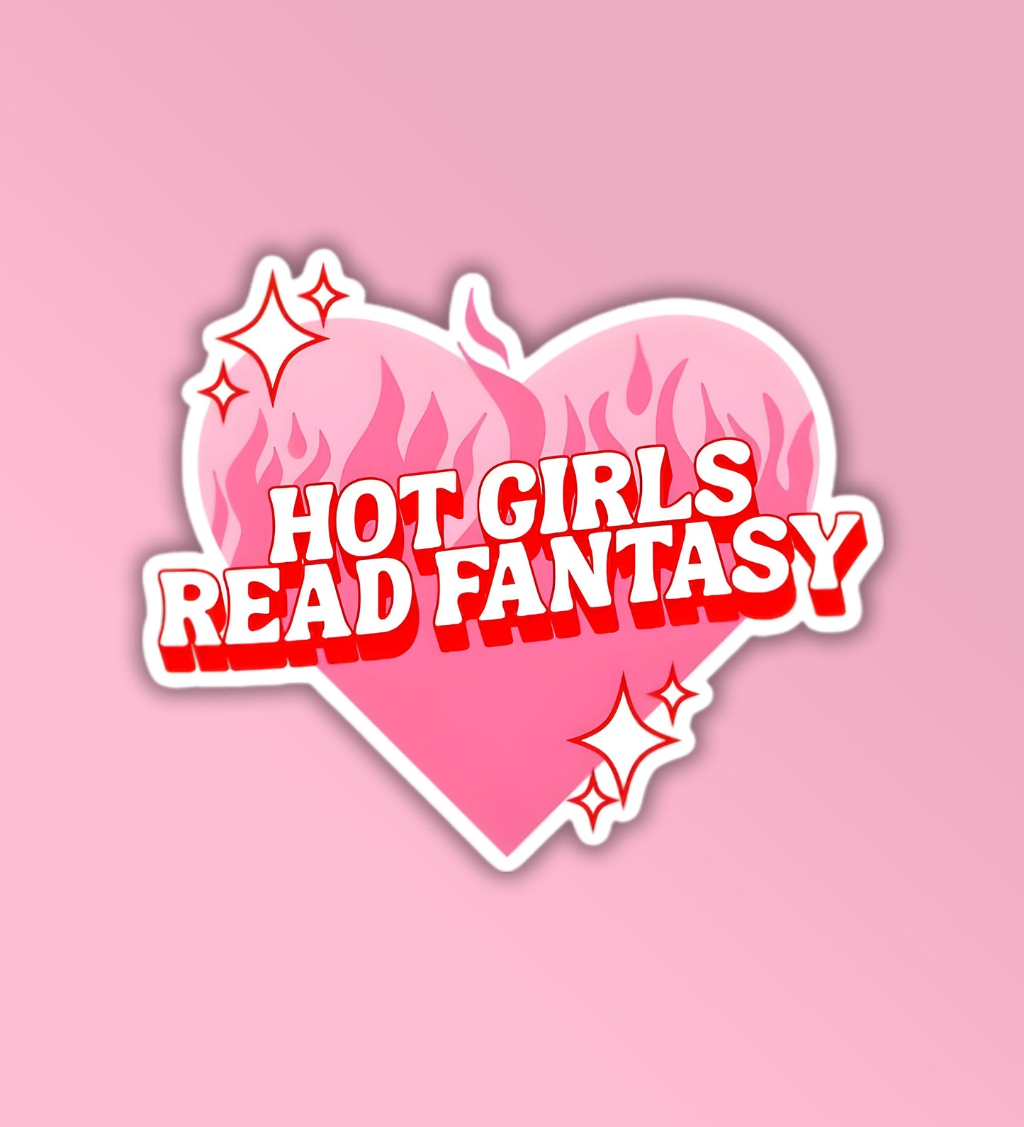 Hot Girls Read Fantasy Laptop / Mobile Sticker