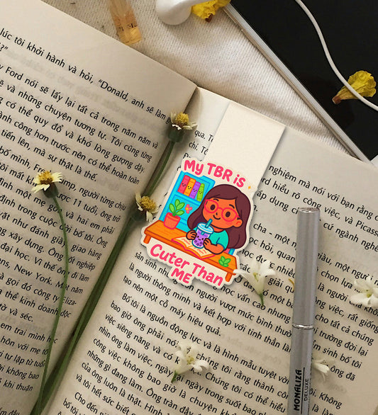 Magnetic Bookmark - My TBR Is Cuter Than Me