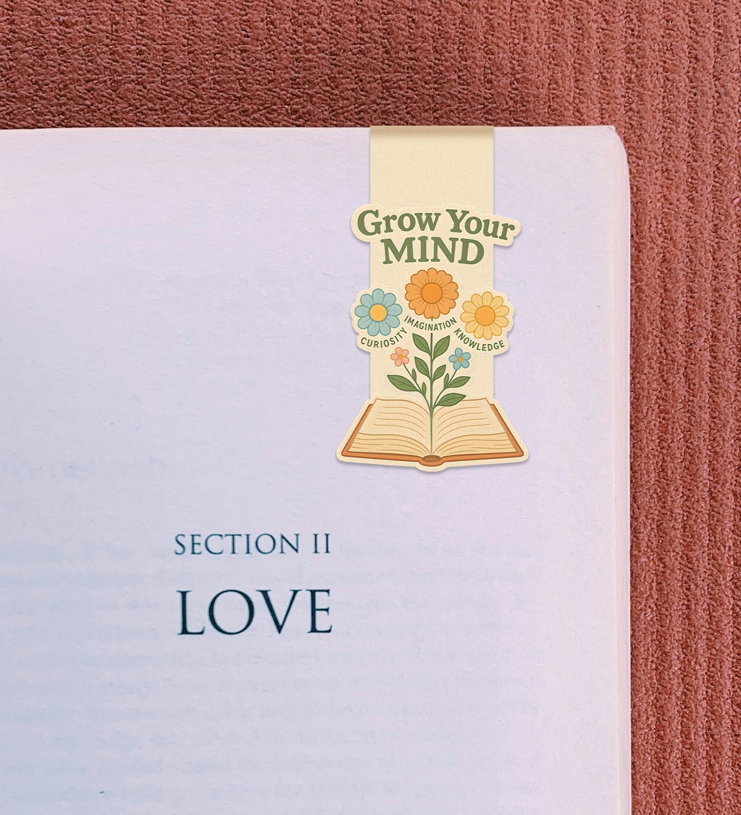 Magnetic Bookmark - Grow Your Mind