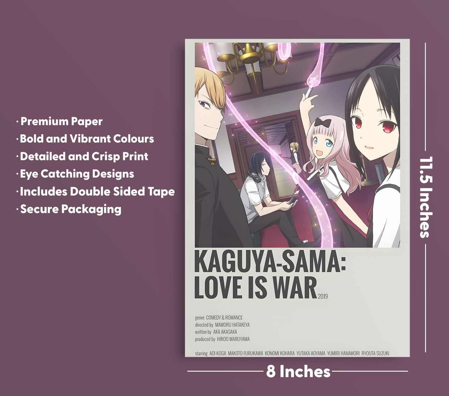 Kaguya Sama - Poster