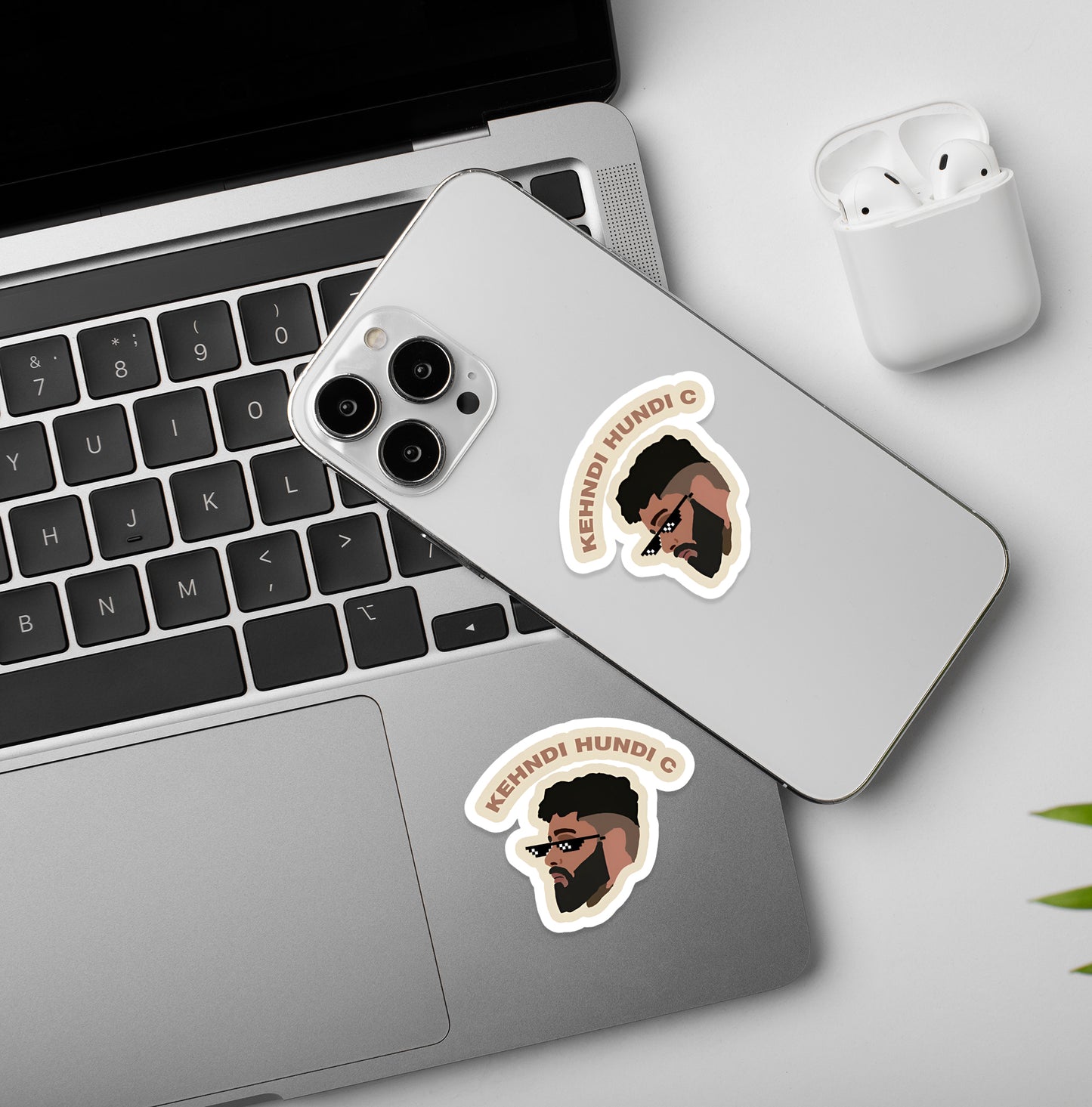 Kendi Hundi C - Laptop & Mobile Stickers