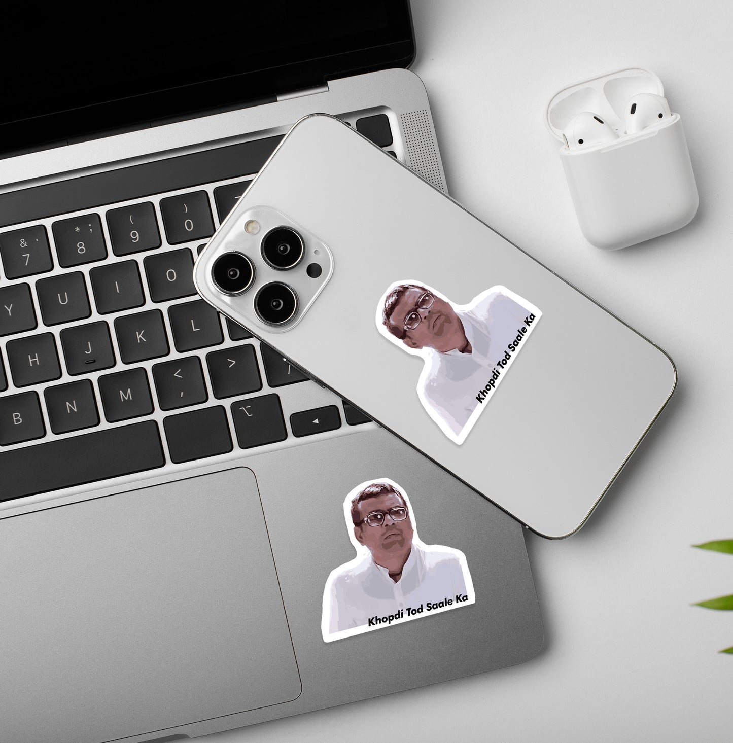 Khopdi Tod Sale Ka | Laptop & Phone Sticker