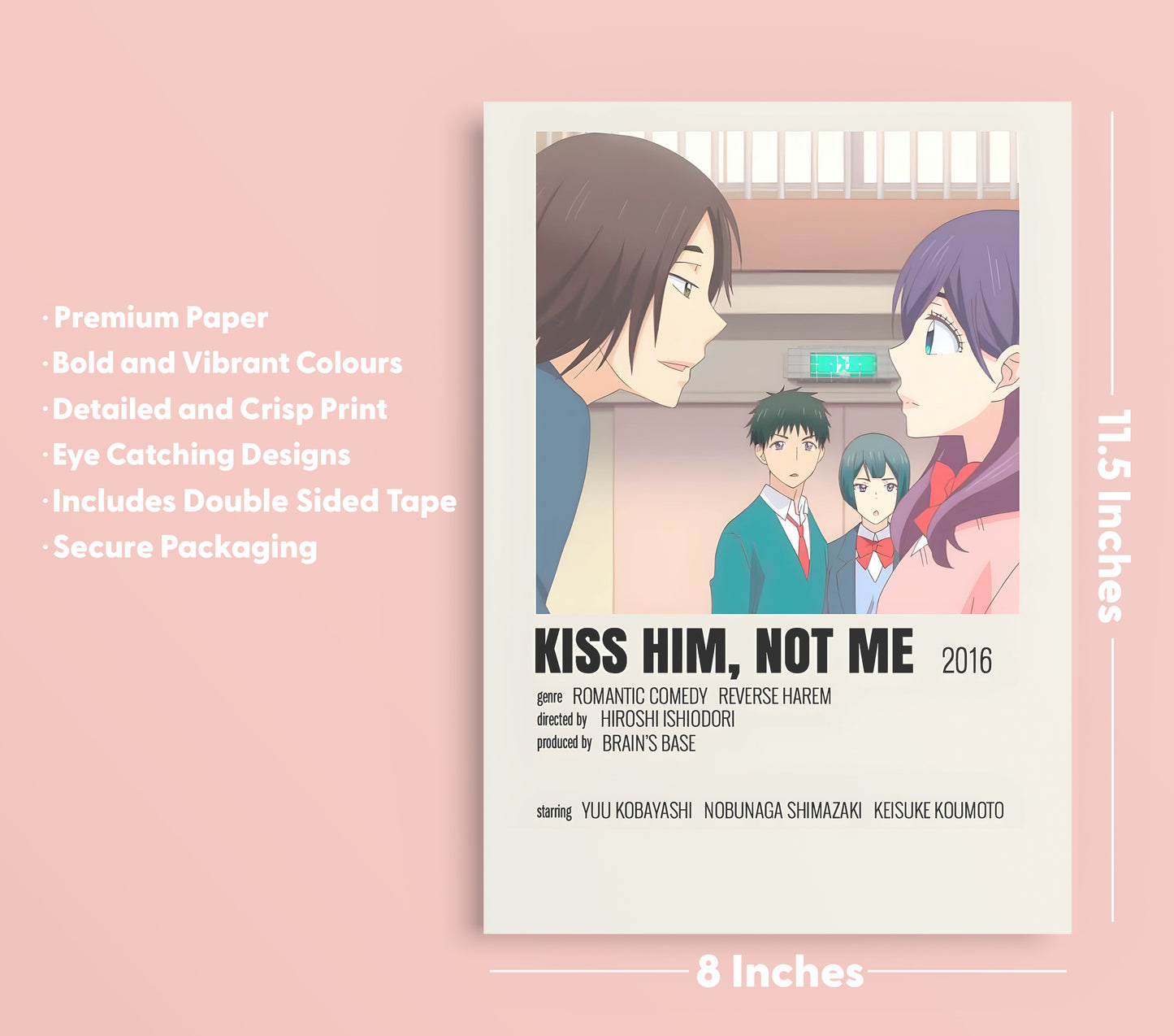 Kiss Him Not Me - Poster