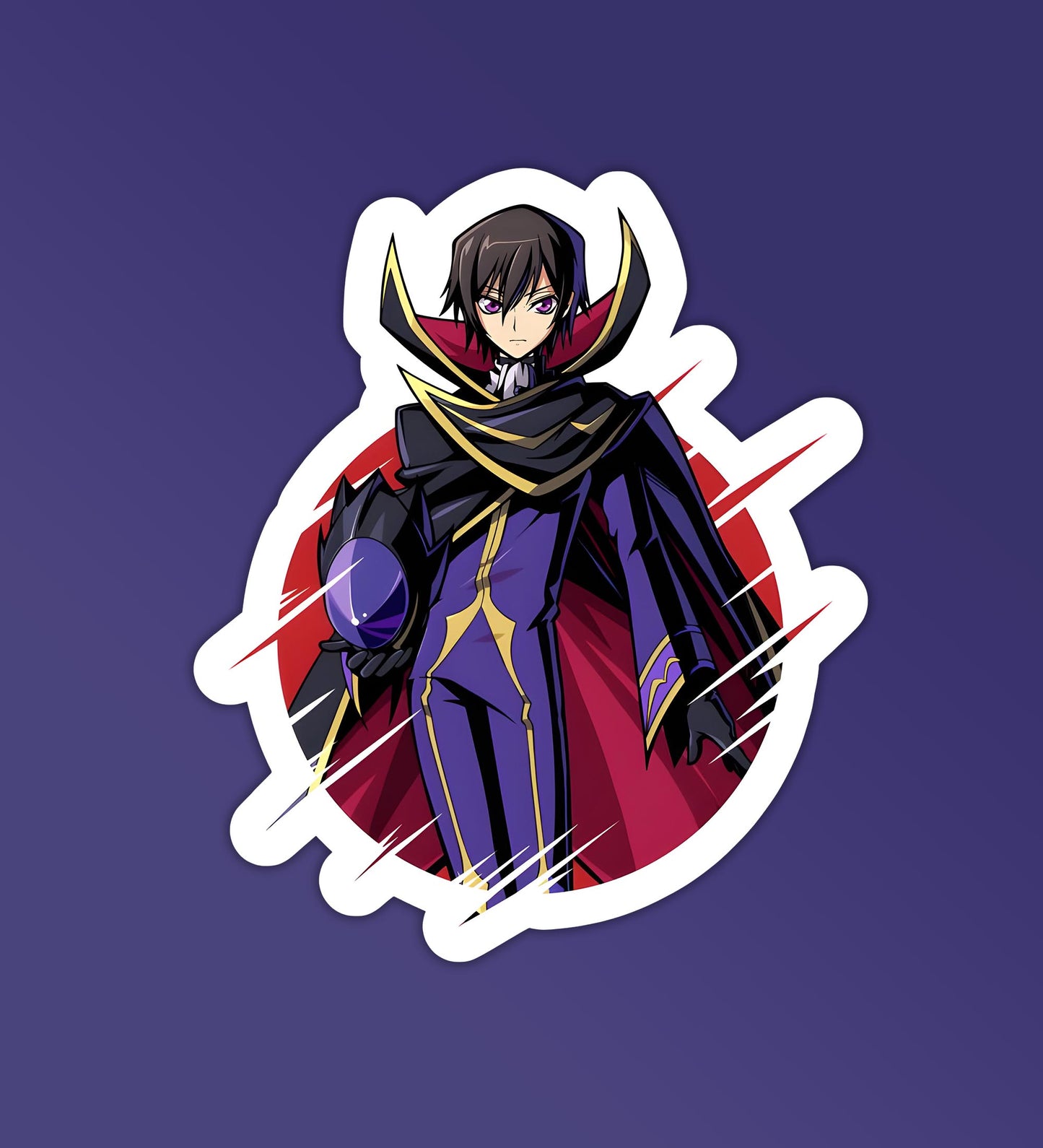 Lelouch Lamperouge - Laptop & Mobile Stickers