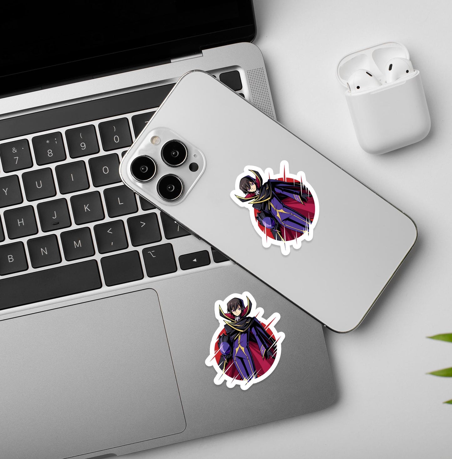 Lelouch Lamperouge - Laptop & Mobile Stickers