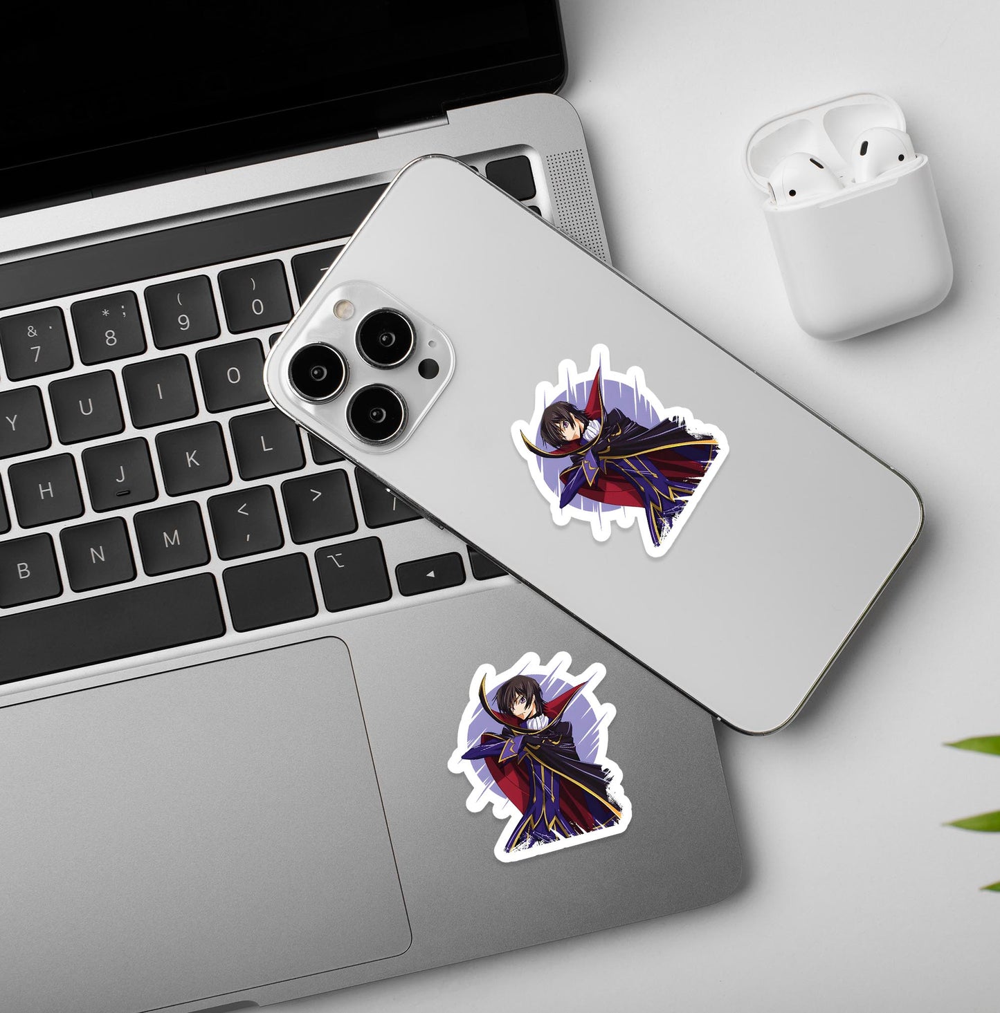 Lelouch Vi Code Geass - Laptop & Mobile Stickers