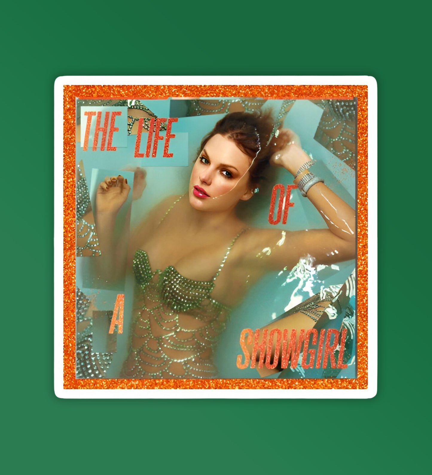 Life Of A Showgirl Cover Art #1 | Taylor Swift Sticker