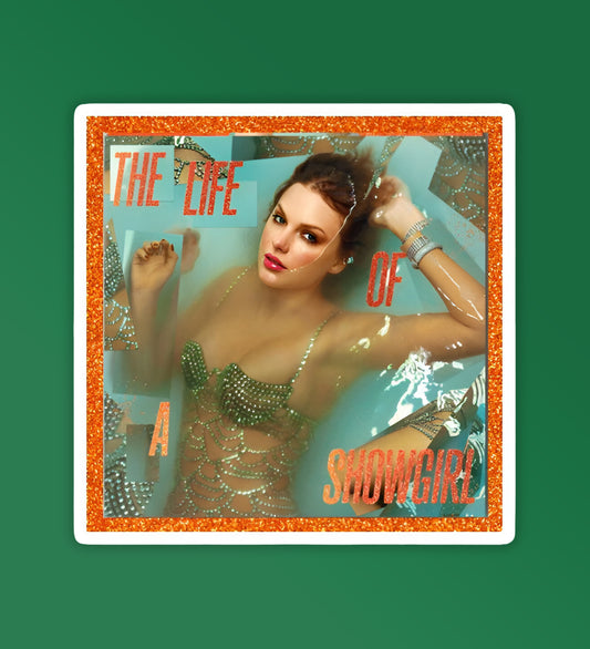 Life Of A Showgirl Cover Art  #1 | Taylor Swift Sticker