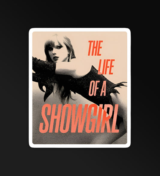 Life Of A Showgirl Cover Art #3 | Taylor Swift Sticker