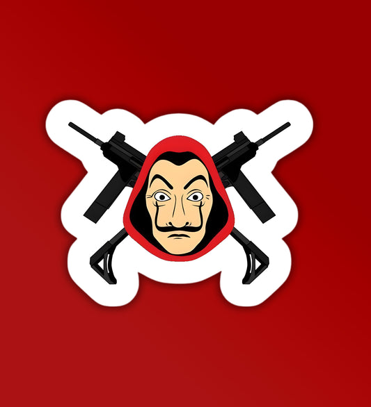 Money Heist - Laptop / Mobile Sticker