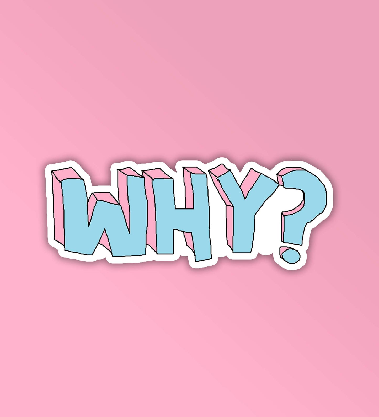 WHY Sticker