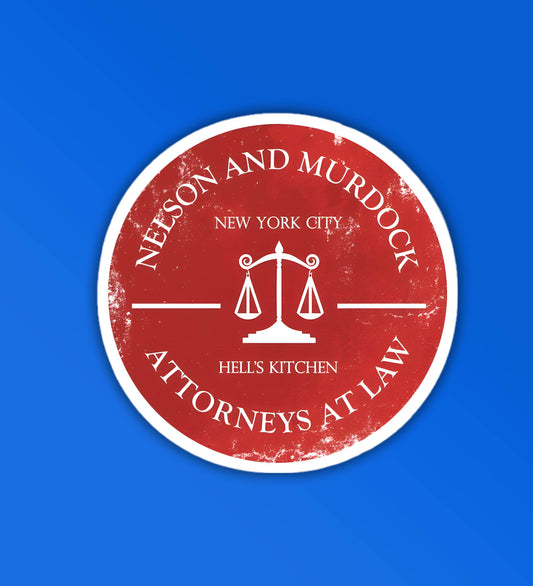 Nelson And Murdock | Laptop / Mobile Sticker