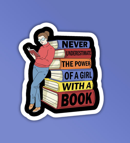 Never Underestimate | Laptop - Mobile Sticker