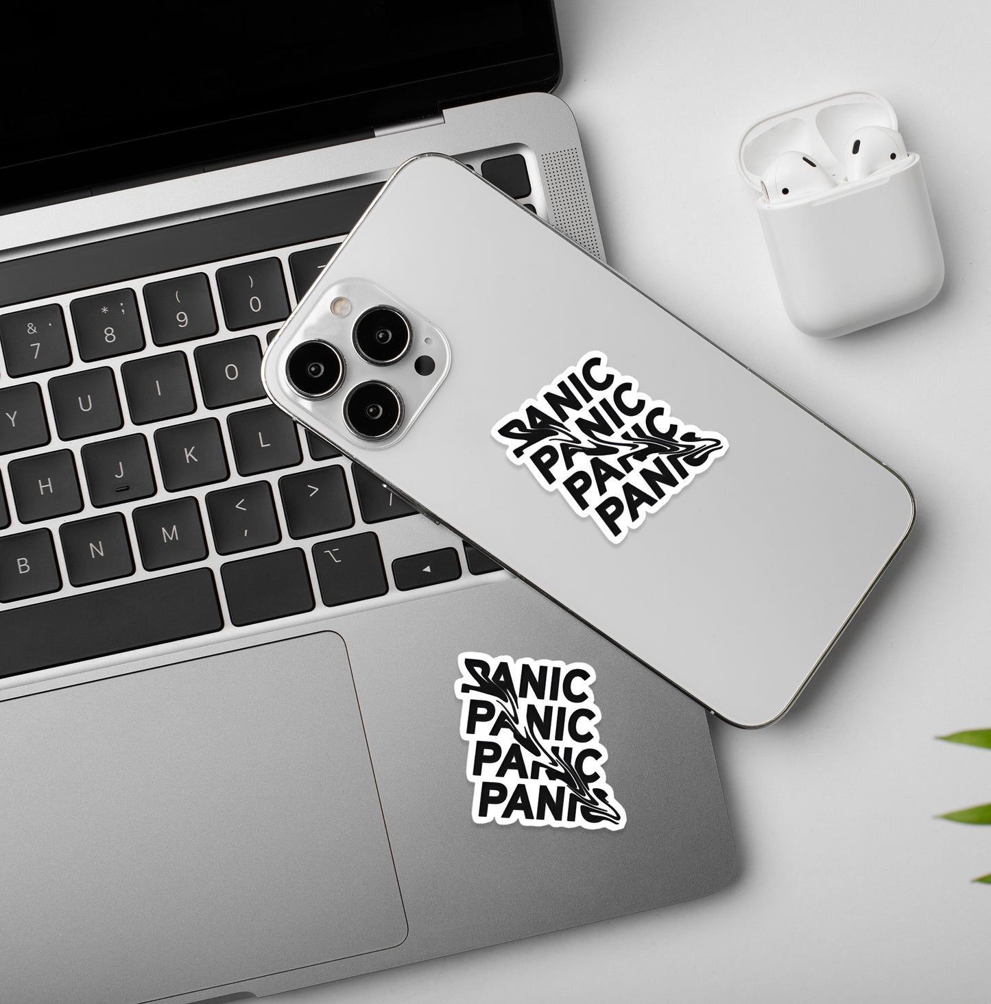 Panic Sticker