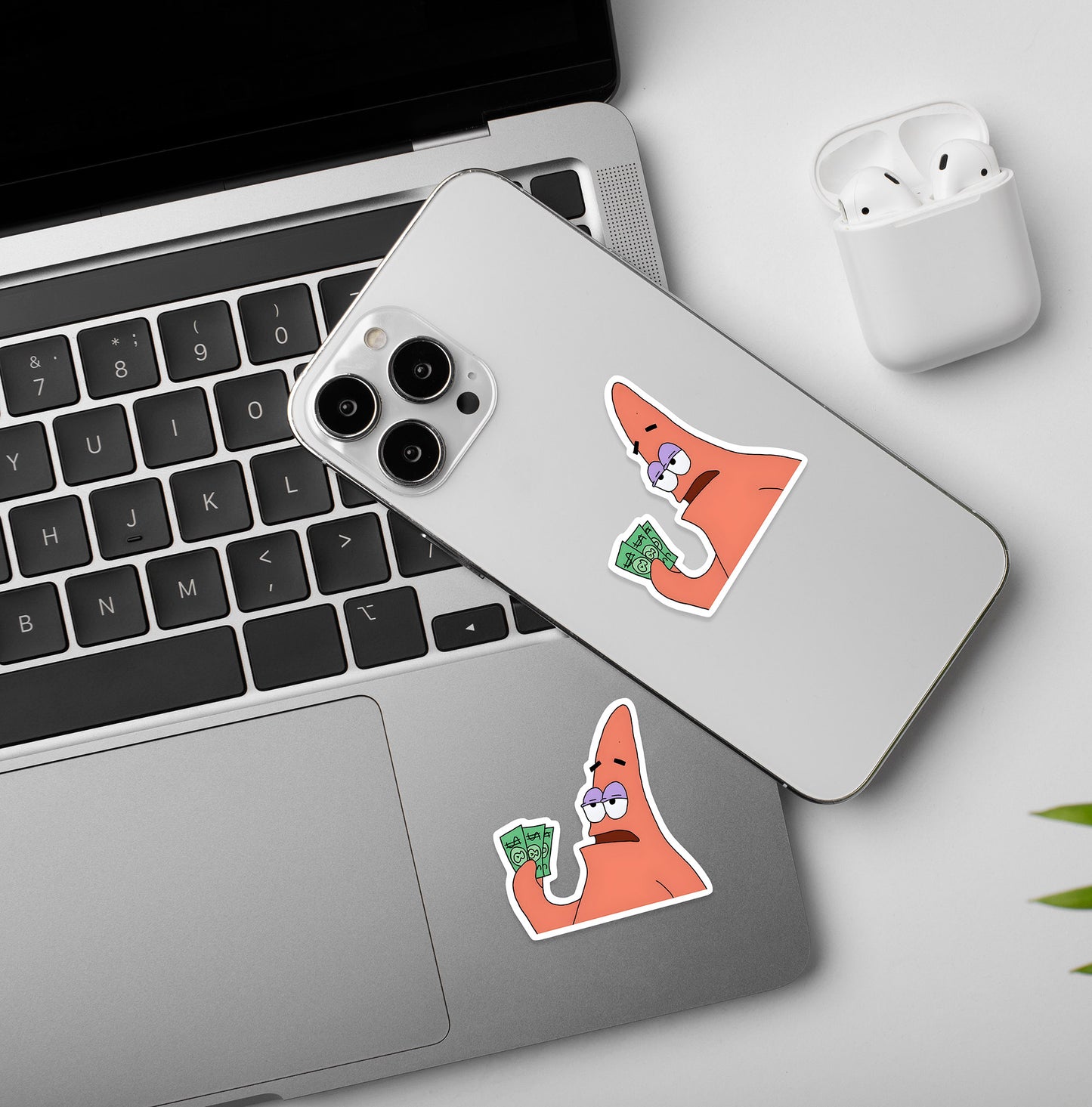 Patrick Star Take My Money Sticker